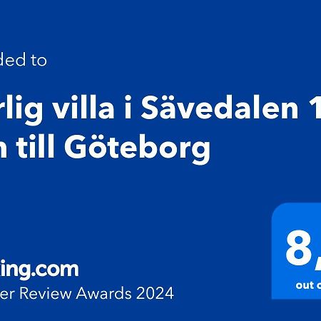 Harlig Villa I Savedalen 10 Min Till Goteborg Esterno foto