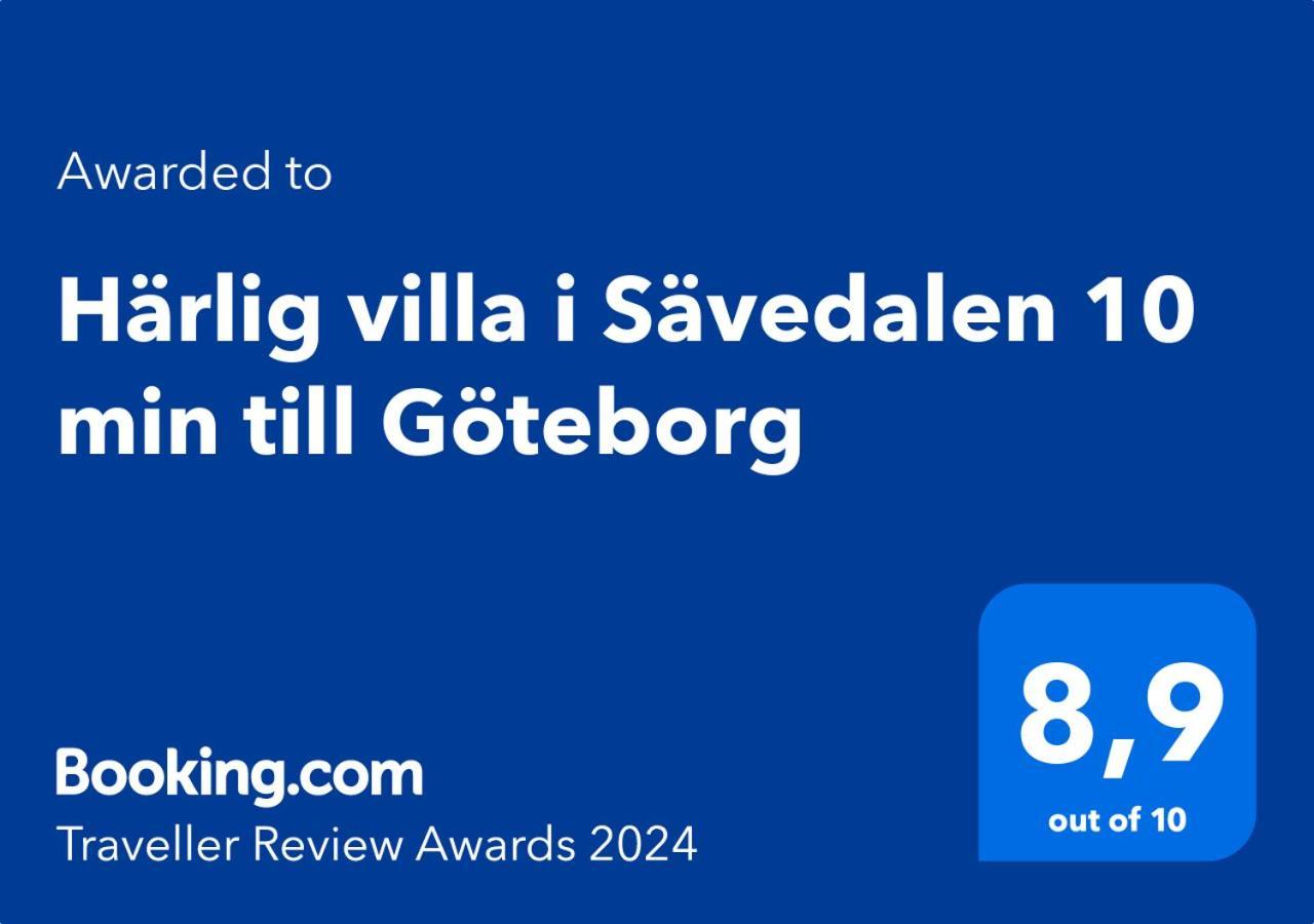 Harlig Villa I Savedalen 10 Min Till Goteborg Esterno foto